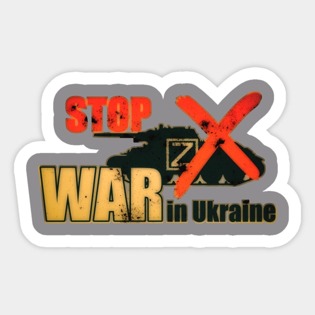 Stop War Sticker by DimDom